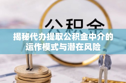 宁夏揭秘代办提取公积金中介的运作模式与潜在风险