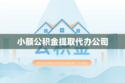 宁夏小额公积金提取代办公司