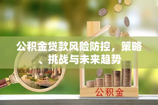 宁夏公积金贷款风险防控，策略、挑战与未来趋势