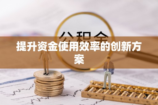 宁夏提升资金使用效率的创新方案
