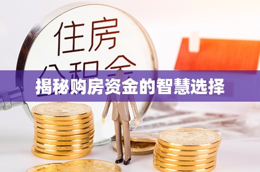 宁夏揭秘购房资金的智慧选择