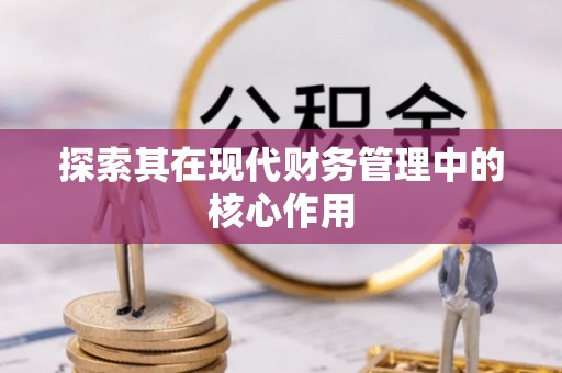 宁夏探索其在现代财务管理中的核心作用
