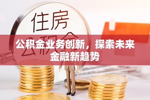 宁夏公积金业务创新，探索未来金融新趋势