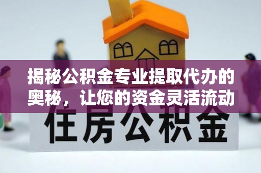 宁夏揭秘公积金专业提取代办的奥秘，让您的资金灵活流动
