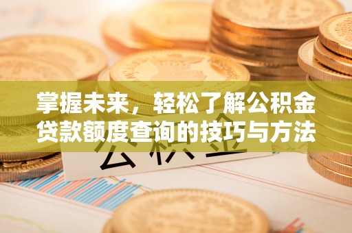 宁夏掌握未来，轻松了解公积金贷款额度查询的技巧与方法