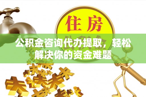 宁夏公积金咨询代办提取，轻松解决你的资金难题