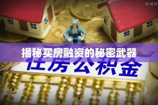 宁夏揭秘买房融资的秘密武器