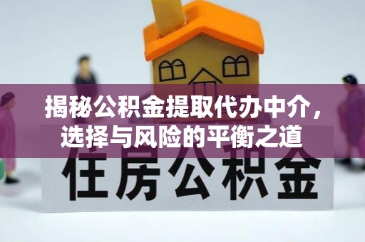 宁夏揭秘公积金提取代办中介，选择与风险的平衡之道