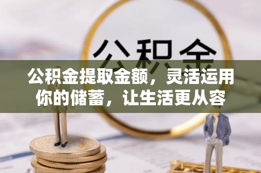 宁夏公积金提取金额，灵活运用你的储蓄，让生活更从容