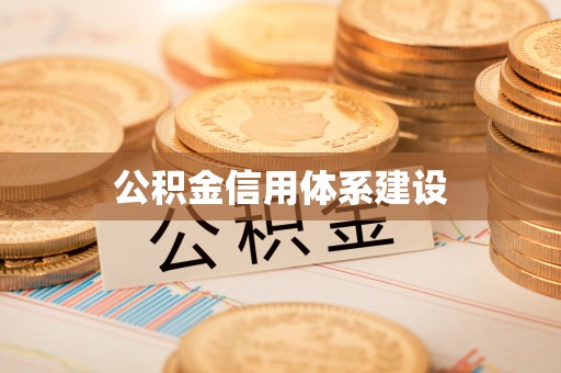 宁夏公积金信用体系建设