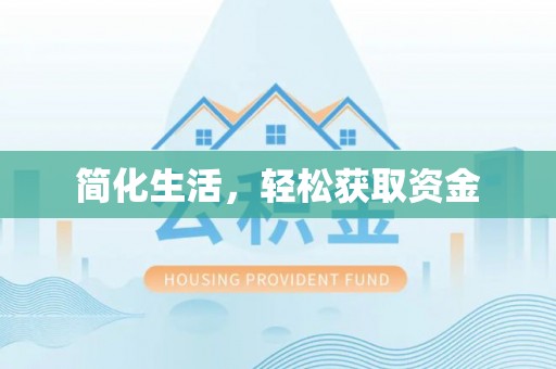 宁夏简化生活，轻松获取资金